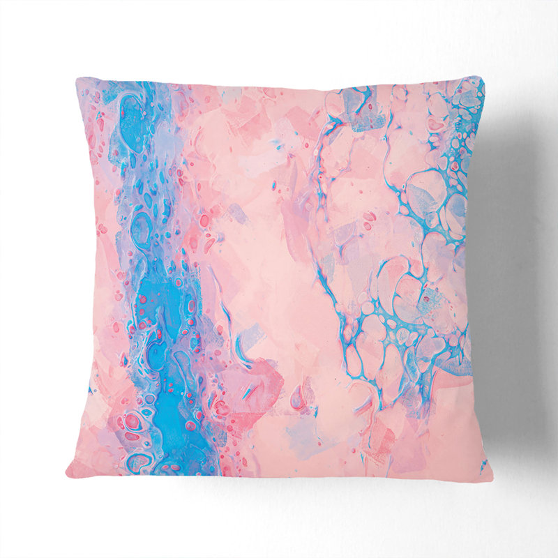 Abstract Square Cushion, 40cm H x 40cm W x 15cm D