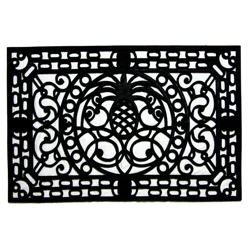 Tapis d'extérieur antidérapant Needville, Rectangle 1 pi 6 po x 2 pi 6 po