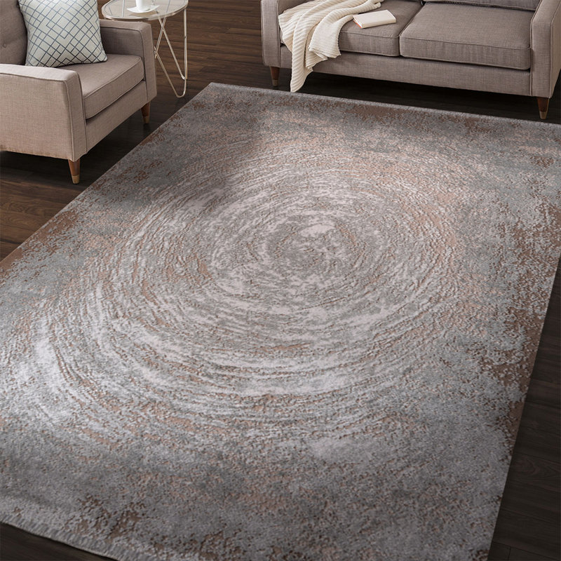 Tapis en coton Lakyn, Tapis de couloir 2 pi 7 po x 14 pi 8 po