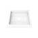 DreamLine DreamStone 36 in. D x 36 in. W Base and Wall Kit in White Modern Subway Pattern