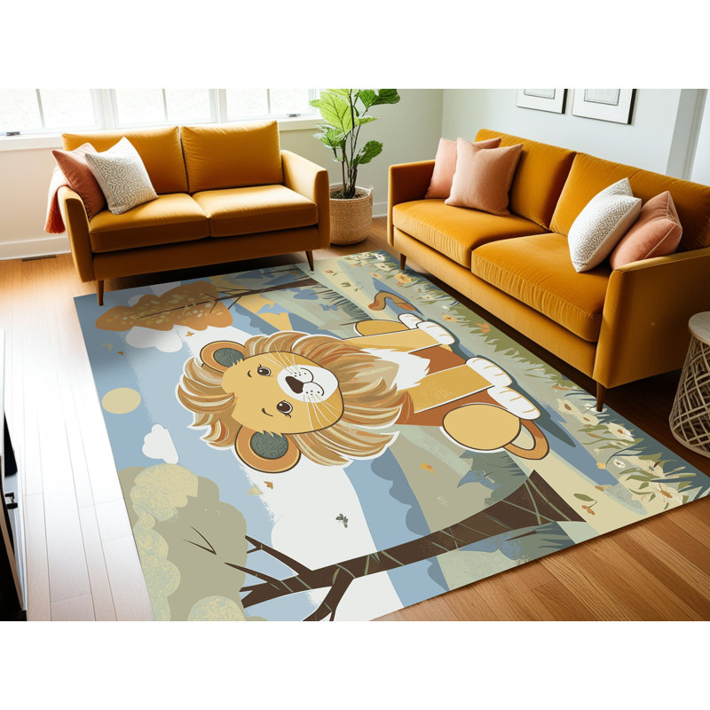 Tapis Indigo Safari, Rectangle 7 pi x 9 pi
