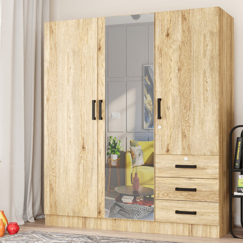 Armoire Kneeland, Chêne naturel