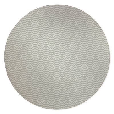 Chevron Spike Non-Slip Outdoor Rug