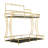 Nesper 2-Tier Bathroom Countertop Organizer With Glass Trays For Kitchen Sink, Coffee Bar Corner-1900205811