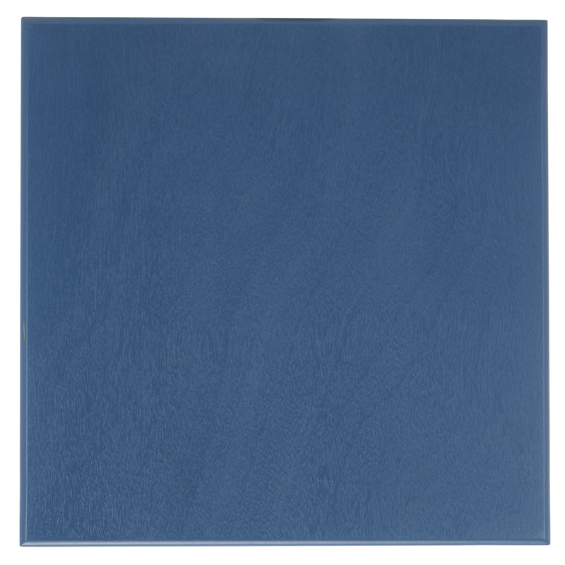 End Table, Blue