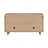 Modern Sideboard, 59''×15.75''×32.5'' Storage Cabinet With 4 Doors, MDF And Ash Veneer With Metal Handles, Natural Finish, Suitable For Dining/Living Room Storage-512034312