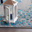 Tapis oriental gris / bleu Takengon-486254067