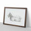A Resting Goat by Jean Bernard - Single Picture Frame Print-55450872-55450877