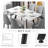 Rectangle Faux Marble Dining Table-80691185-84424028