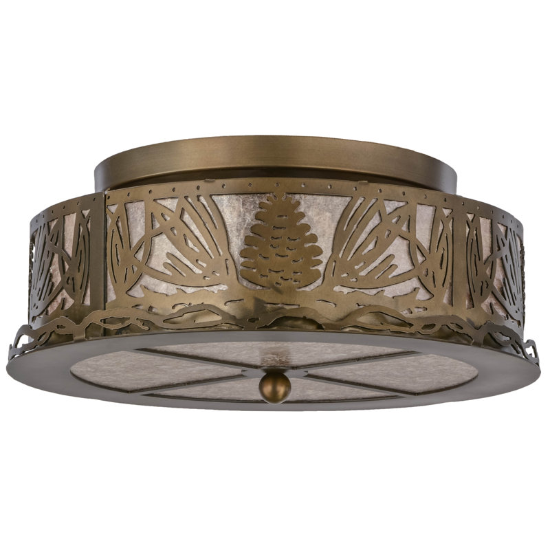 Mountain Pine 2 - Light Flush Mount