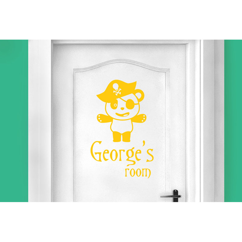 Wall Decal, Dark Yellow