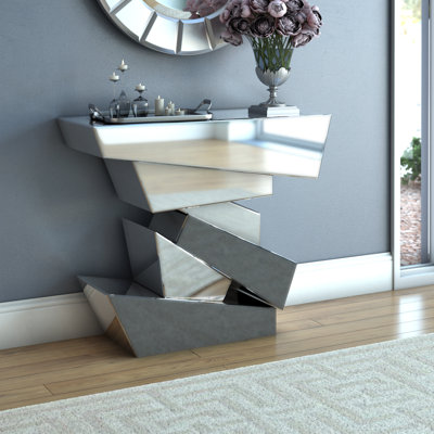 Reshawn 48'' Glass Console Table