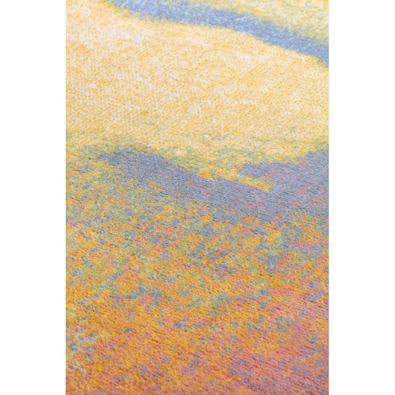 Ausbon Rectangle Abstract Area Rug, Rectangle 135 x 200cm