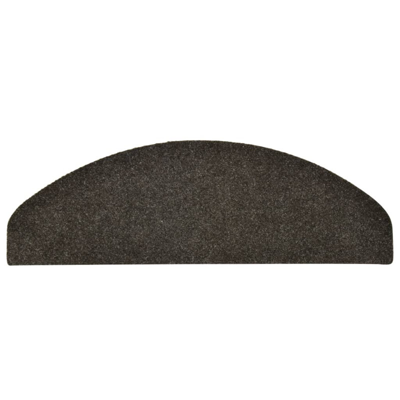 Argenys Self-adhesive Stair Mats Anthracite Needle Punch