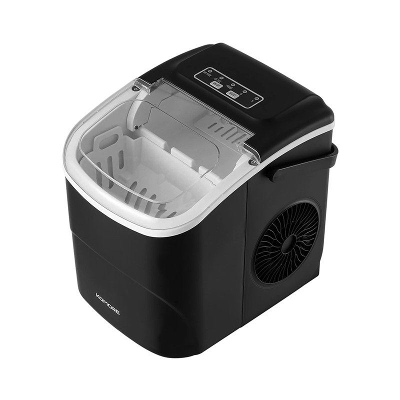 Living And Home 26.46 Lb. Daily Production Cube Ice Portable Ice Maker