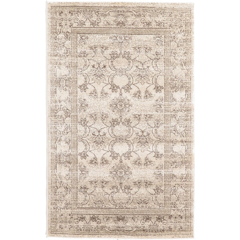 Mcenroe Oriental Indoor Rug, Rectangle 5' x 8'