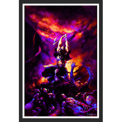 " Death Dealer 2 Fantasy Frank Frazetta "