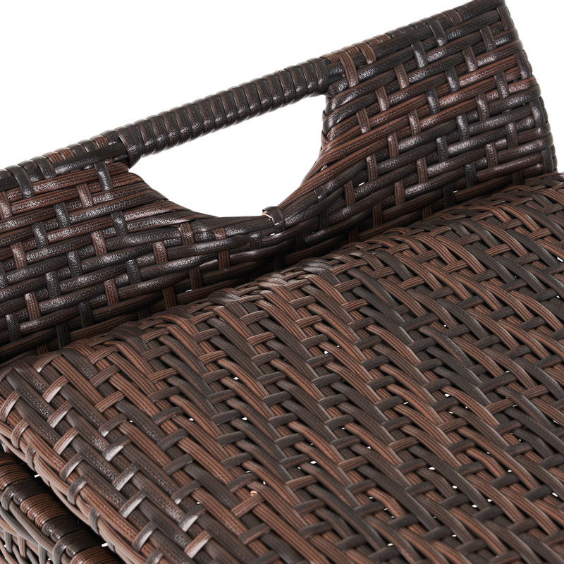 Quinto Wicker Storage Bench