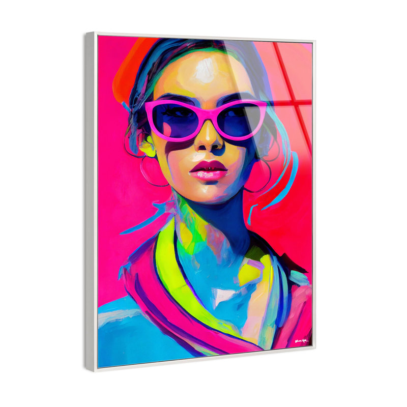 Neo Elegance Framed Acrylic Art by Oliver Gal, 37" H x 25" W