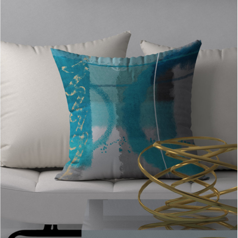 Housse de coussin carrée/insert, 20 po X 20 po