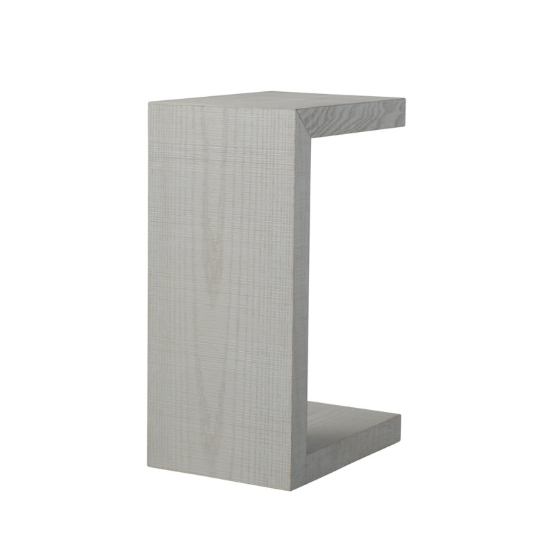 Table de bout ouverte en bois massif