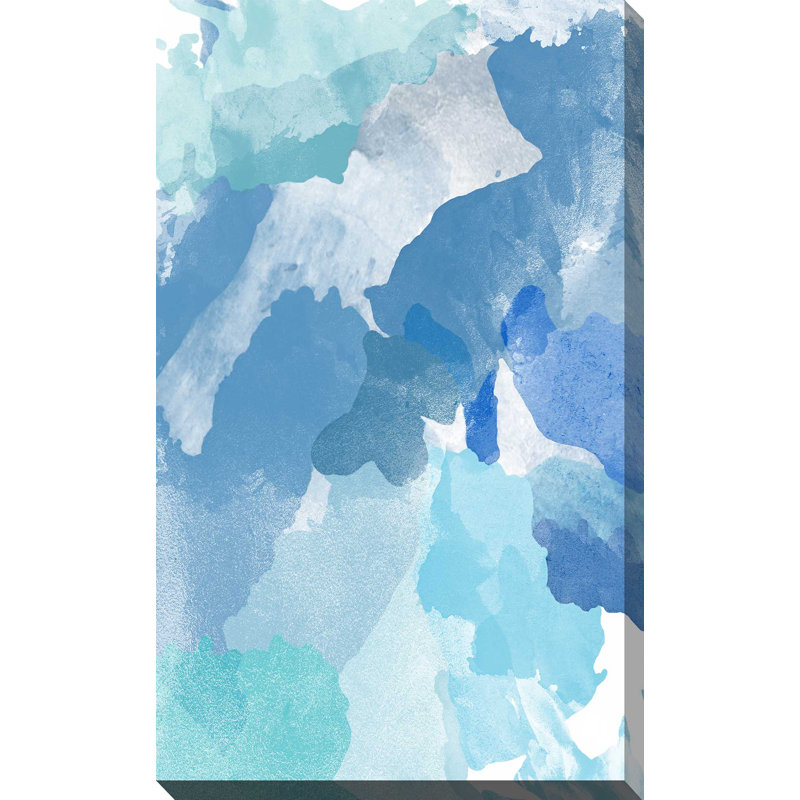 «Blue Skies», impression, H 30 po x l 18 po x P 1 po, Toile tendue