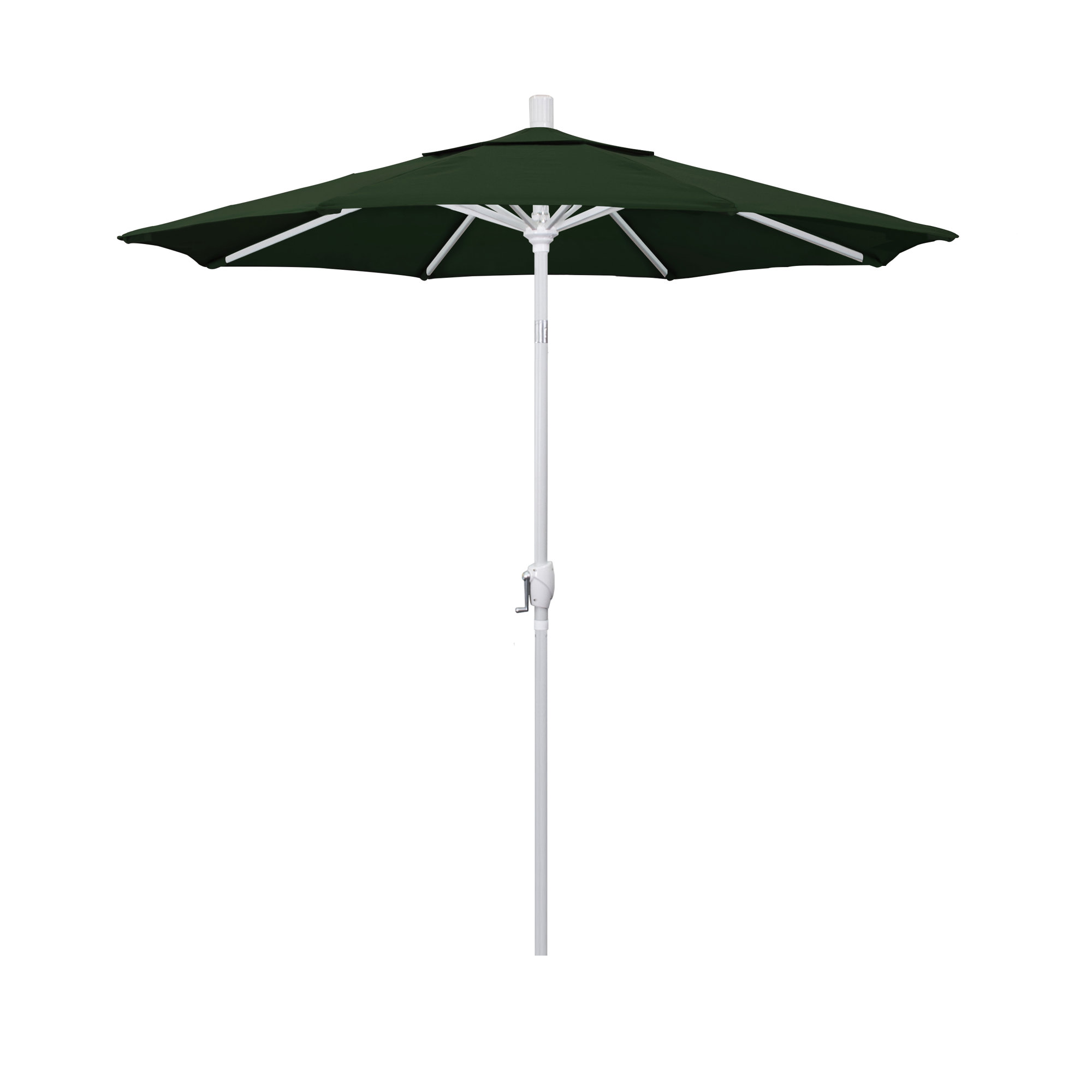 90'' Outdoor Umbrella, Pacifica Hunter Green Performance Canvas