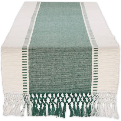 Kizer Striped 100% Cotton Table Runner