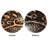 Tempered Glass Circular Vessel Bathroom Sink-147811161