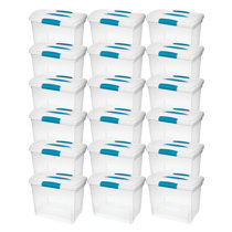 Portable File Storage Boxes Plastic - household items - by owner