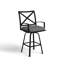 Tabouret de comptoir pivotant avec coussin Mulcahey-881275183-895548435
