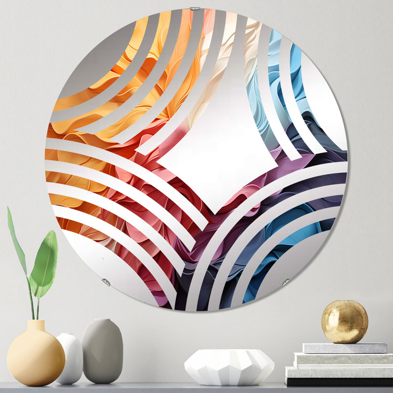 Alissone Circle Mirror, 23.6" x 23.6"