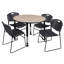 Ensemble de table de salle à manger et de chaises Kee-73412565-73412571