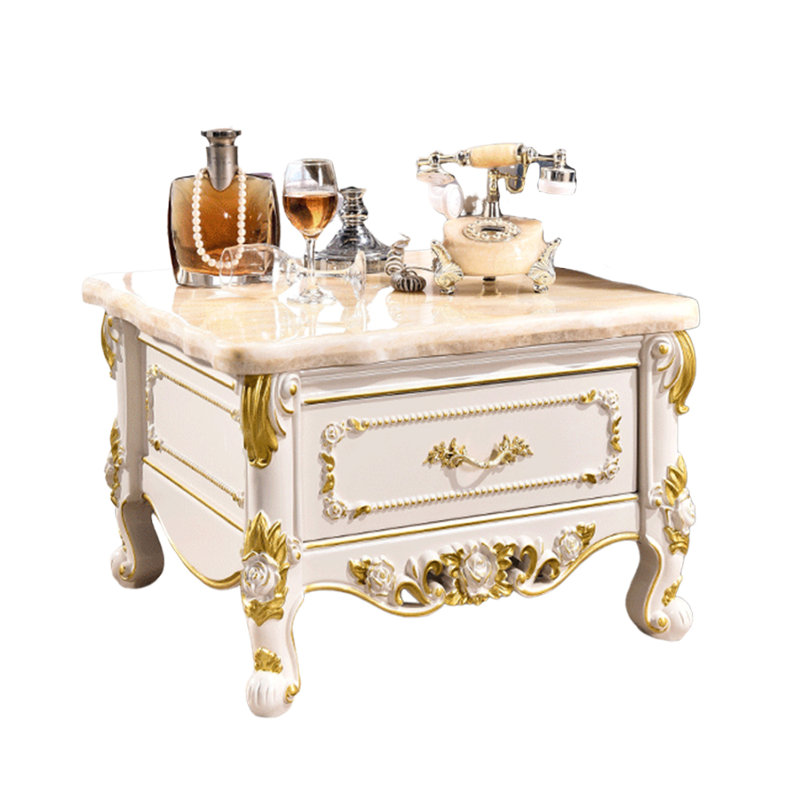 Table basse European, Jaune