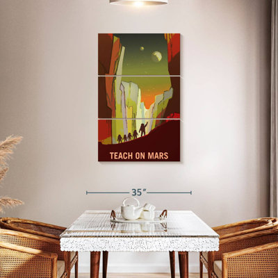 Oberle Mars Explorers Wanted Poster III