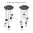 Carlile 5 - Light Matte Black Pendant