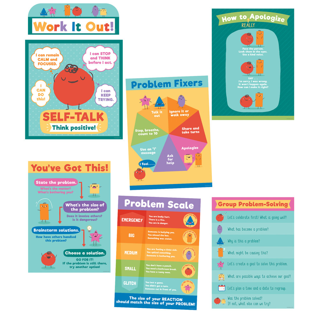 Social Problem Solving Bulletin Board Set Frank Schaffer Publications/Carson Dellosa Publications