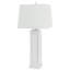 Shutter - Lampe de table 32 "avec USB - ensemble de 2 - finition blanche-1097270241