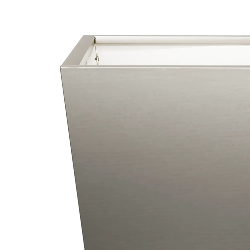 Raice Planter Box, 50cm H x 50cm W x 50cm D, Corten Steel
