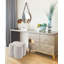Repose-pieds en velours 19 po Clovis-276884300