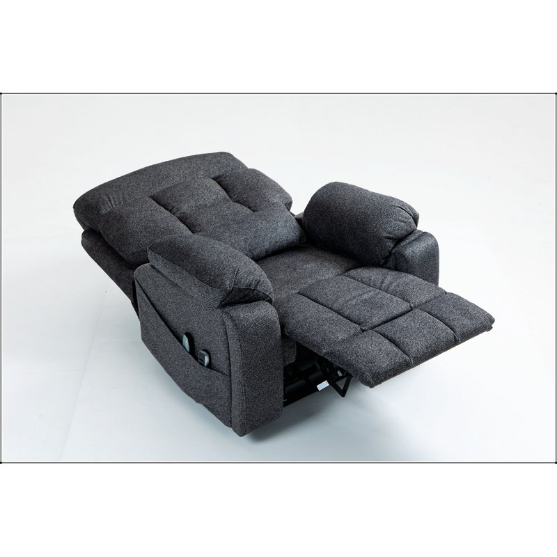 Fauteuil inclinable électrique avec chauffage, massage et inclinaison à 180 degrés pour un confort et un soutien ultimes