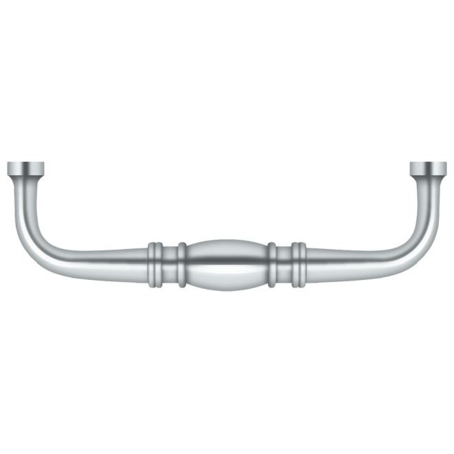 Colonial Bar / Handle Pull, Polished Chrome