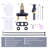 Centerset Single-handle Bathroom Faucet with Drain Assembly-89020653