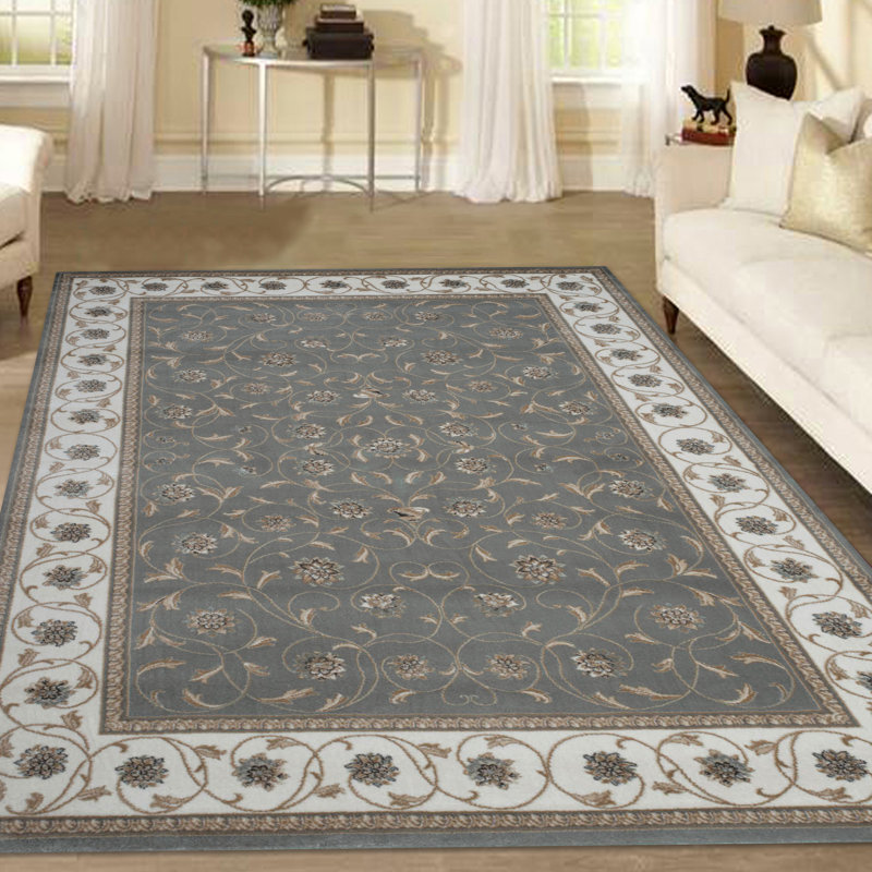 Tapis gris Jurupa Valley, Rectangle 7 pi 10 po x 10 pi 6 po
