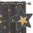 Gold Star Foil Print Room Darkening Thermal Insulated Grommet Curtain Panels (Set Of 2)-1491217687-1491217693
