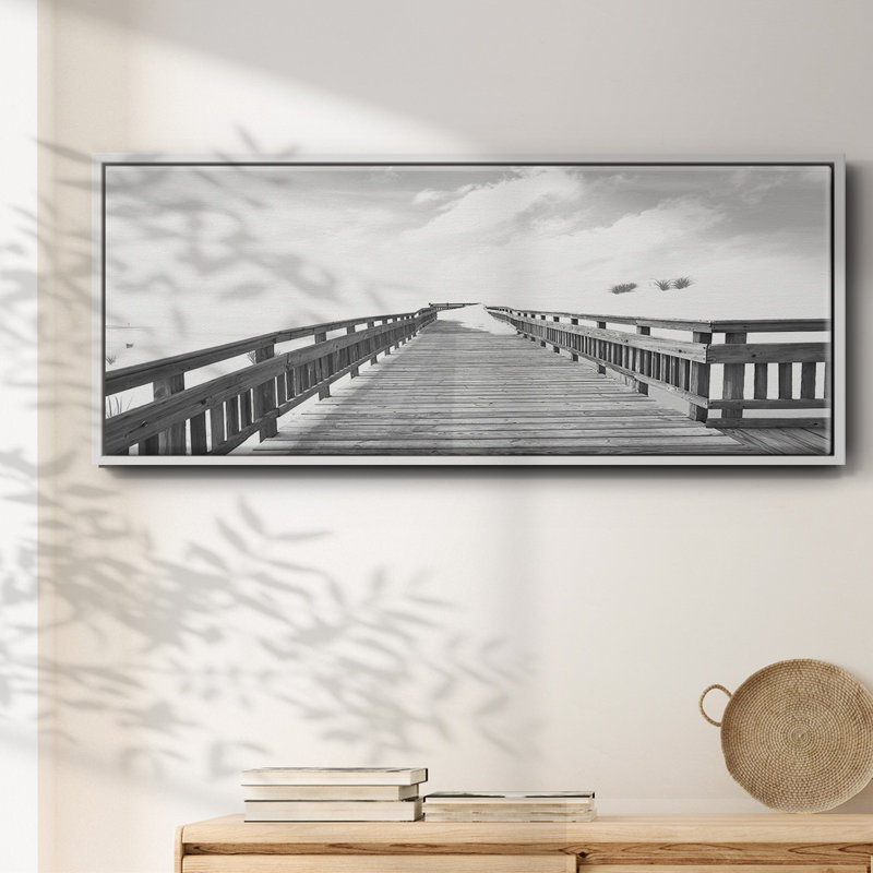Plage - toile encadrée