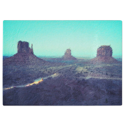Tempered Glass Oljato-Monument Valley Chopping Board