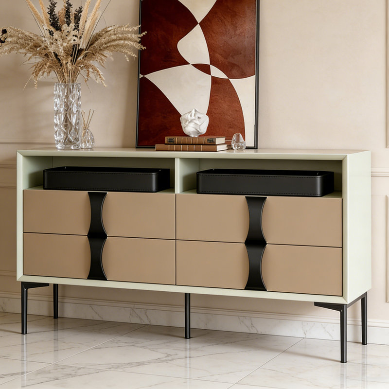 Buffet luxueux de style italien léger
