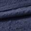 Couvre-lit double réversible bleu marine - Rembourrage en coton pour plus de confort