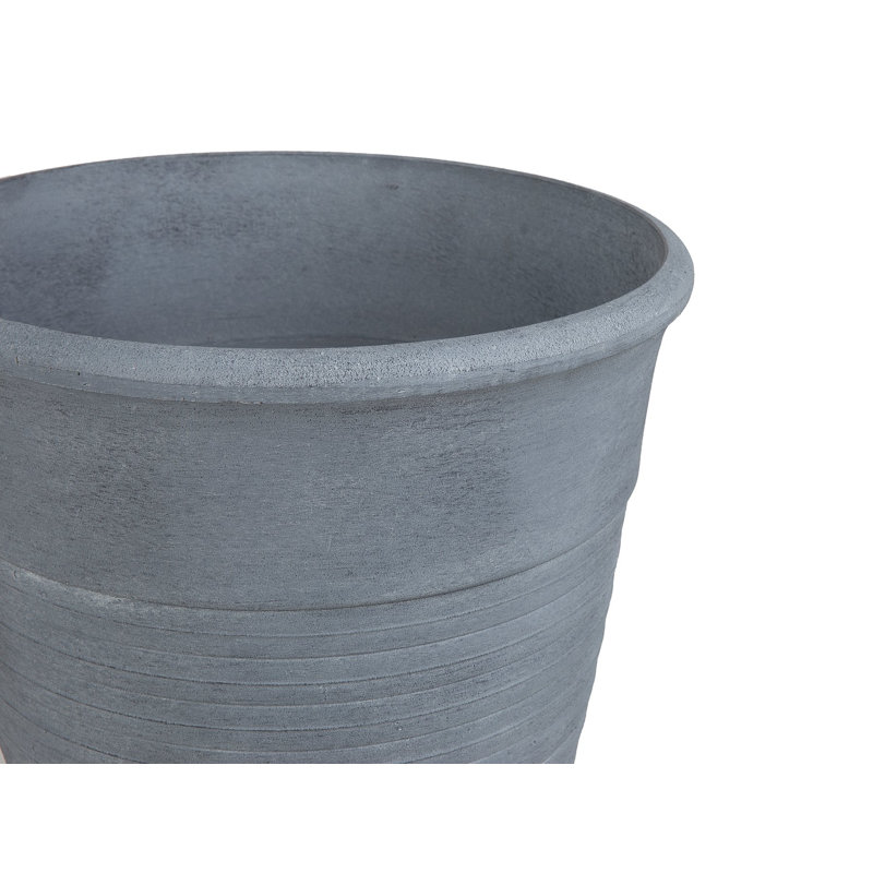 Salyers Pot Planter, 49 cm H x 43 cm W x 43 cm D, Grey